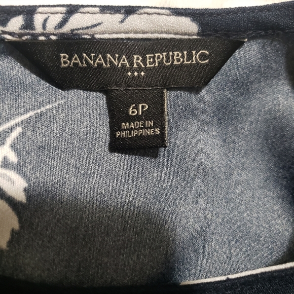 Banana Republic Blue Long Sleeve Sheath Dress..SIZE:6P - Picture 8 of 11